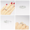 1.65CT Round Cut Diamonds Engagement Ring , picture number 7