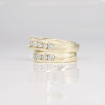 2.15CT princess and round cut diamonds bridal set , picture number 4