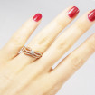 0.70CT Round Cut Diamonds Bridal Set , picture number 3