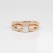 0.70CT Round Cut Diamonds Bridal Set , picture number 6