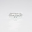 0.45CT round cut diamonds engagement ring , picture number 3