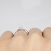 0.45CT round cut diamonds engagement ring , picture number 5