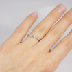 0.45CT round cut diamonds engagement ring , picture number 6