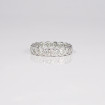 3.00CT round cut diamonds eternity ring , picture number 3
