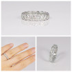 3.00CT round cut diamonds eternity ring , picture number 6