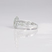 0.83CT pear and round cut diamonds engagement ring , picture number 4