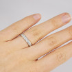 2.00CT round cut diamonds eternity ring , picture number 5