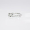 1.10CT and round cut diamonds engagement ring , picture number 4