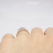 1.10CT and round cut diamonds engagement ring , picture number 5