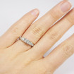 1.10CT and round cut diamonds engagement ring , picture number 6