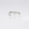 Platinum 0.45CT Round Diamonds Cut Wedding Set , picture number 4