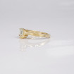 0.35CT pear cut diamonds solitaire ring , picture number 5