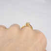 0.35CT pear cut diamonds solitaire ring , picture number 6