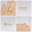 0.35CT pear cut diamonds solitaire ring , picture number 7
