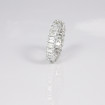 5.00CT Emerald Cut Diamonds Eternity Ring , picture number 4