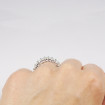 5.00CT Emerald Cut Diamonds Eternity Ring , picture number 6