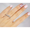 1.30CT Round Cut Diamonds Three Stone Ring , picture number 5