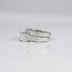 1.20CT Round And Princess Cut Diamonds Bridal Set , picture number 4