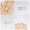 1.15CT Princess Cut Diamonds Engagement Ring , picture number 7