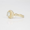 1.15CT Round Cut Diamonds Engagement Ring , picture number 4