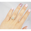 1.15CT Round Cut Diamonds Engagement Ring , picture number 5