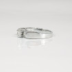 0.75CT round cut diamonds engagement ring , picture number 4