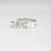 2.30CT princess cut diamonds bridal set , picture number 4