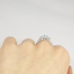 Princess Cut Diamond Bridal Set - 2.10CT Total Weight , picture number 4
