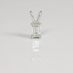 0.25CT Emerald Cut Diamond Solitaire Pendant , picture number 3