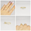 0.80CT radiant cut diamonds solitaire ring , picture number 7
