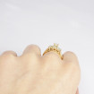 2.15CT Princess and Round Cut Diamonds Bridal Set , picture number 6