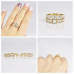 2.15CT Princess and Round Cut Diamonds Bridal Set , picture number 7