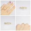 0.45CT round cut diamonds engagement ring , picture number 7