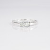 0.30CT Princess Cut Diamonds Three Stone Ring , picture number 3