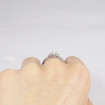 0.30CT Princess Cut Diamonds Three Stone Ring , picture number 5