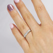 1.00CT Wedding Band with Princess Cut Diamonds , picture number 5