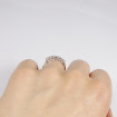 1.00CT Wedding Band with Princess Cut Diamonds , picture number 6