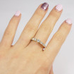 0.95CT Round Cut Diamonds Engagement Ring , picture number 5