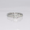 0.60CT round cut diamonds engagement ring , picture number 3