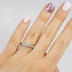 0.60CT round cut diamonds engagement ring , picture number 5