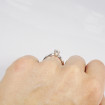 0.60CT round cut diamonds engagement ring , picture number 6