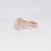 1.10CT Round And Oval Cut Diamonds Bridal Set , picture number 4