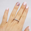 0.60CT round cut diamonds engagement ring , picture number 5