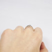 0.70CT round cut diamonds engagement ring , picture number 6