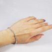 2.00CT round cut diamonds tennis bracelets , picture number 4