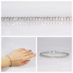 2.00CT round cut diamonds tennis bracelets , picture number 6