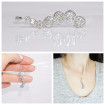 2.00CT Diamonds (VS2-SI1 Clarity) Diamond Journey Pendant Of 14KT White Gold , picture number 6
