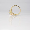 1.75CT Round and Princess Cut Diamonds Engagement Ring , picture number 4