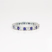 1.80CT Round Cut Diamonds Eternity Band , picture number 3