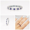 1.80CT Round Cut Diamonds Eternity Band , picture number 6